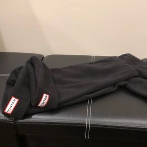Hunter boot socks- Black- L
